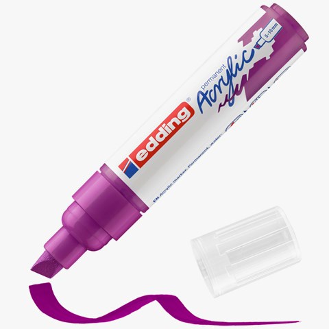 edding 5000 Acrylmarker breit beere, Keilspitze 5-10 mm (Art.-Nr.: 4-5000910)