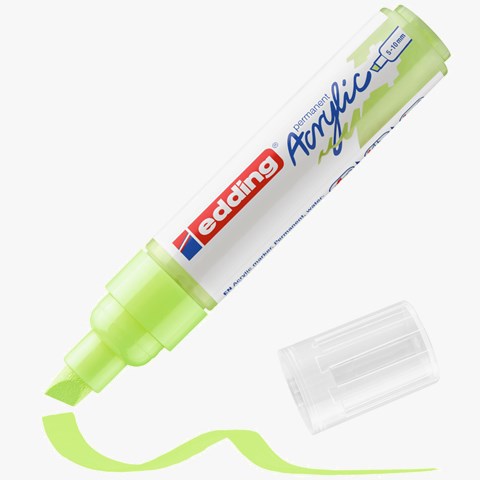 edding 5000 Acrylmarker breit pastellgrün, Keilspitze 5-10 mm (Art.-Nr.: 4-5000917)