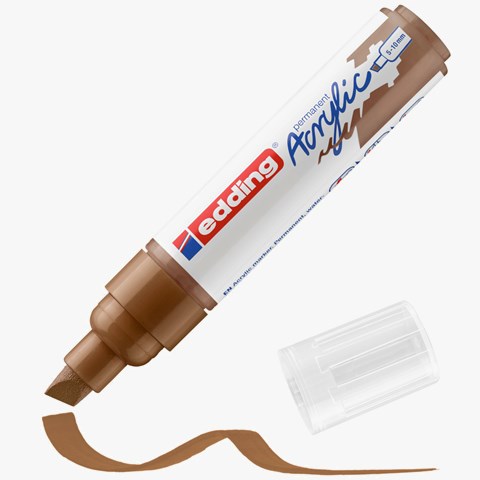edding 5000 Acrylmarker breit haselnuss, Keilspitze 5-10 mm (Art.-Nr.: 4-5000919)