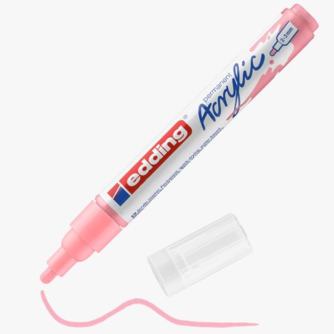edding 5100 Acrylmarker medium edel mauve, Rundspitze 2-3 mm (Art.-Nr.: 4-5100935)
