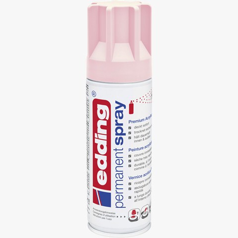 edding 5200 Permanentspray pastellrosa matt (Art.-Nr.: 4-5200914)