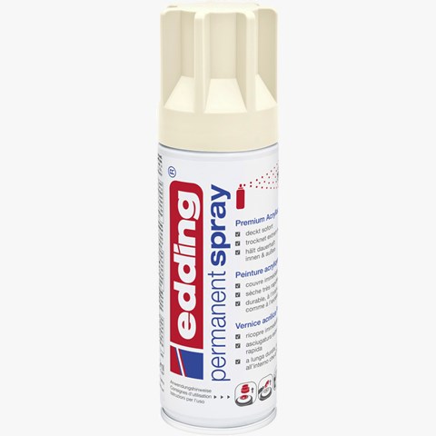 edding 5200 Permanentspray hellelfenbein matt (Art.-Nr.: 4-5200920)