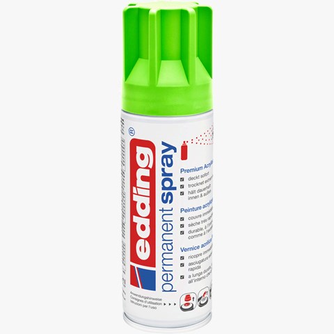 edding 5200 Permanentspray neongrün matt (Art.-Nr.: 4-5200964)