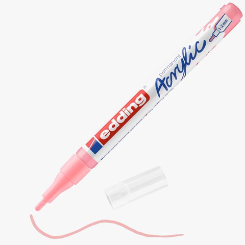 edding 5300 Acrylmarker fein edel mauve, Rundspitze 1-2 mm (Art.-Nr.: 4-5300935)