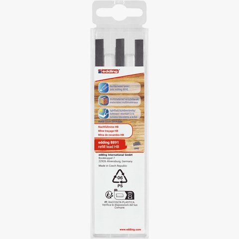 edding 8891 Nachfüllmine HB 6er-Set (Art.-Nr.: 4-8891-6090)