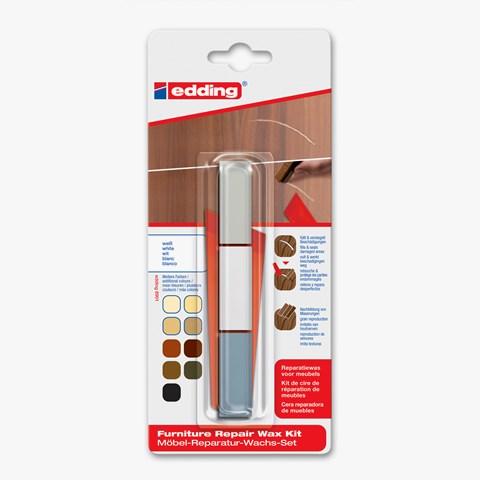 edding 8901 Möbel-Reparatur-Wachs-Set weiß (Art.-Nr.: 4-8901-1-4049)