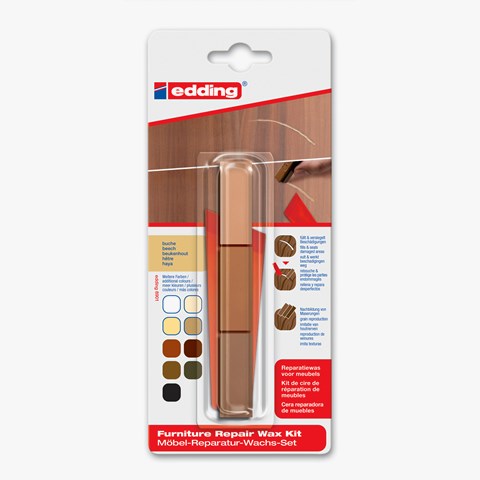 edding 8901 Möbel-Reparatur-Wachs-Set buche (Art.-Nr.: 4-8901-1-4608)