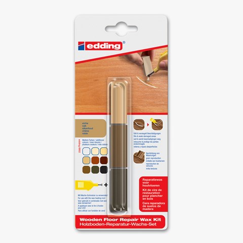 edding 8902 Holzboden-Reparatur-Wachs-Set eiche (Art.-Nr.: 4-8902-1-4603)