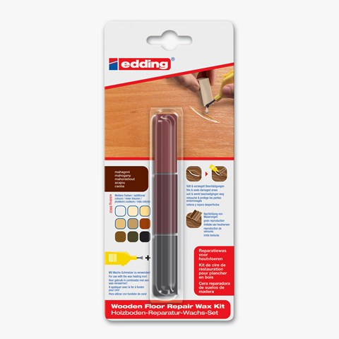 edding 8902 Holzboden-Reparatur-Wachs-Set mahagoni (Art.-Nr.: 4-8902-1-4604)