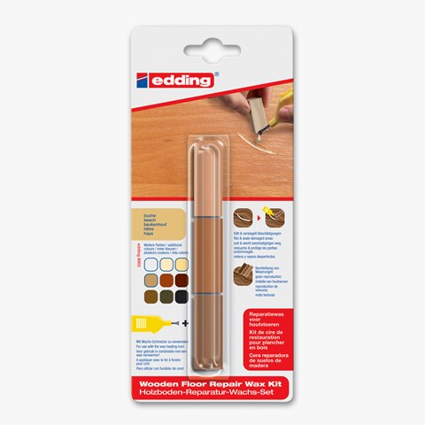 edding 8902 Holzboden-Reparatur-Wachs-Set buche (Art.-Nr.: 4-8902-1-4608)
