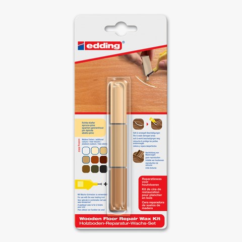 edding 8902 Holzboden-Reparatur-Wachs-Set fichte-kiefer (Art.-Nr.: 4-8902-1-4609)