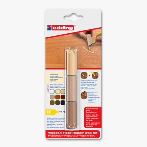 edding 8902 Holzboden-Reparatur-Wachs-Set buche-ahorn (Art.-Nr.: 4-8902-1-4611)