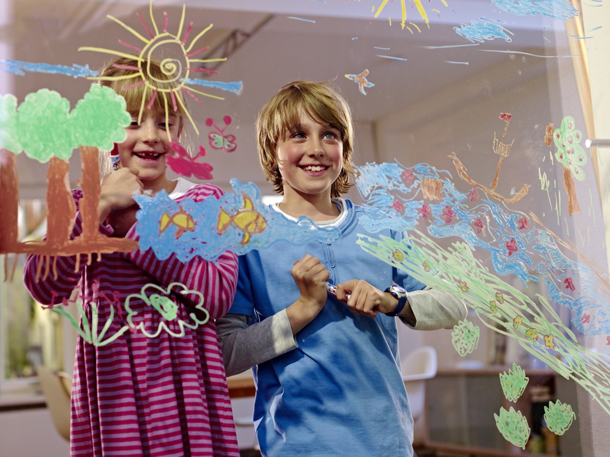 edding 16 Funtastics Kinderfenstermaler 5er Set sortiert, Rundspitze 2-6 mm (Art.-Nr.: 4-16-5)