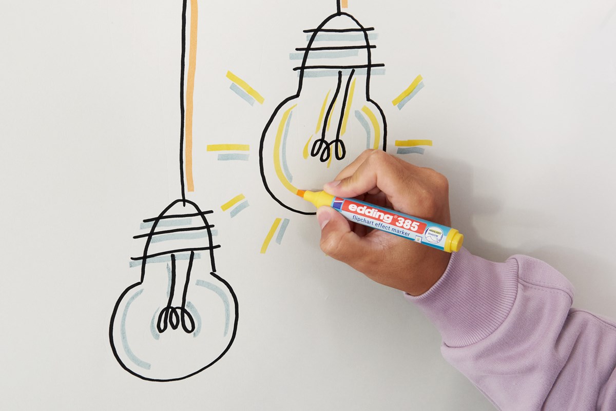 edding 385 Flipchart Effektmarker hellblau (Art.-Nr.: 4-385010)