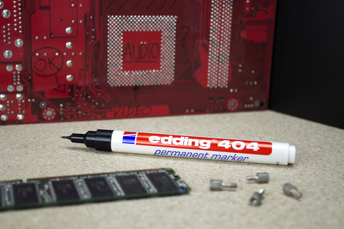 edding 404 Permanentmarker 10er Set sortiert, Rundspitze 0,75 mm (Art.-Nr.: 4-404999)