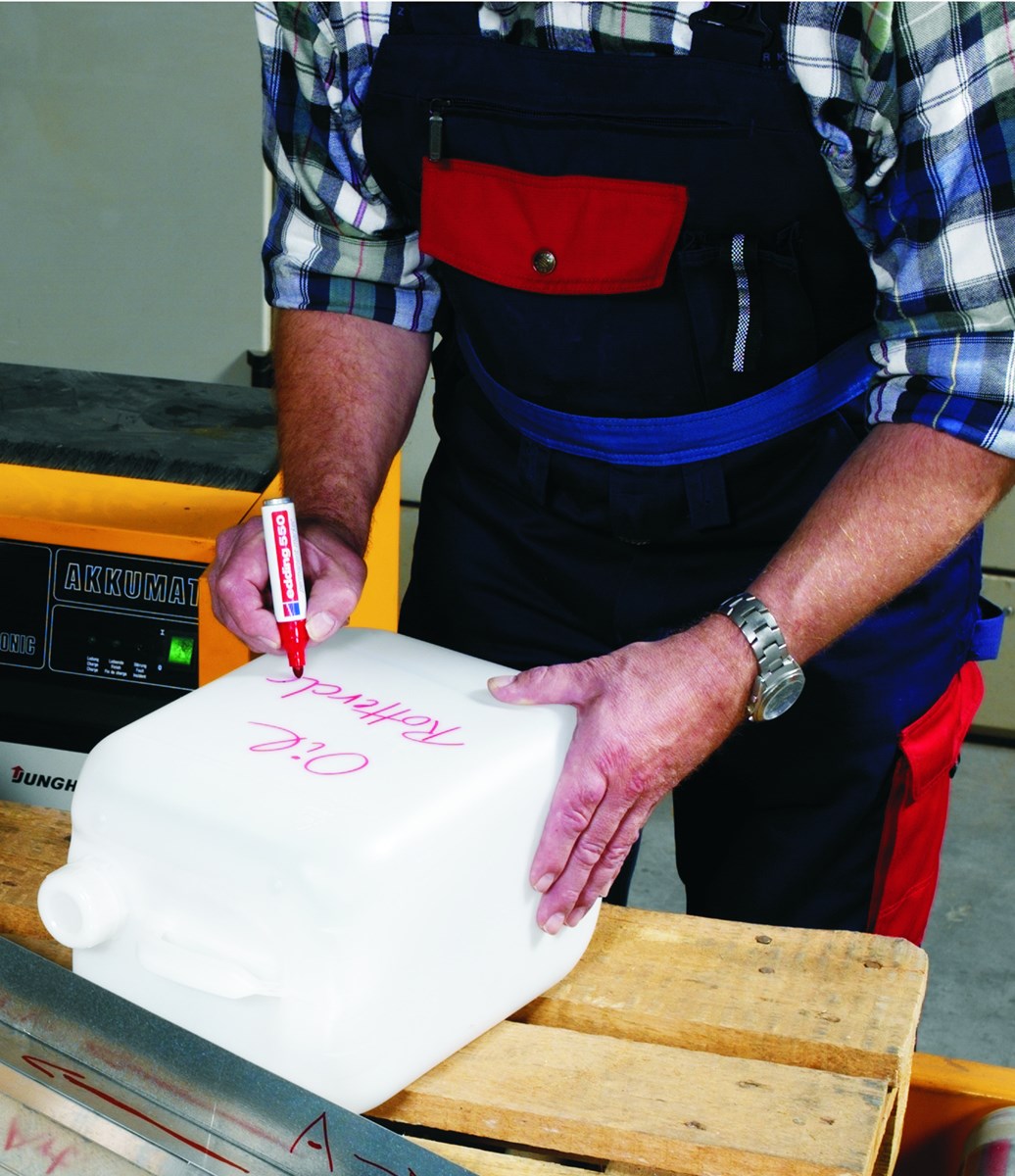 edding 550 Permanentmarker blau, Rundspitze 3-4 mm (Art.-Nr.: 4-550003)