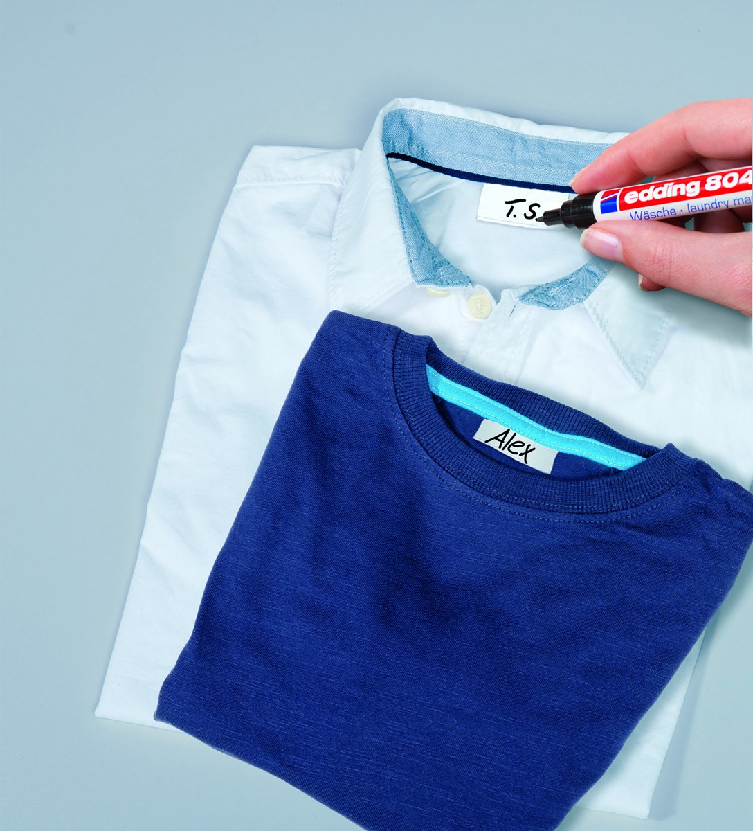 edding 8040 Wäschemarker rot, Rundspitze 1 mm (Art.-Nr.: 4-8040002)