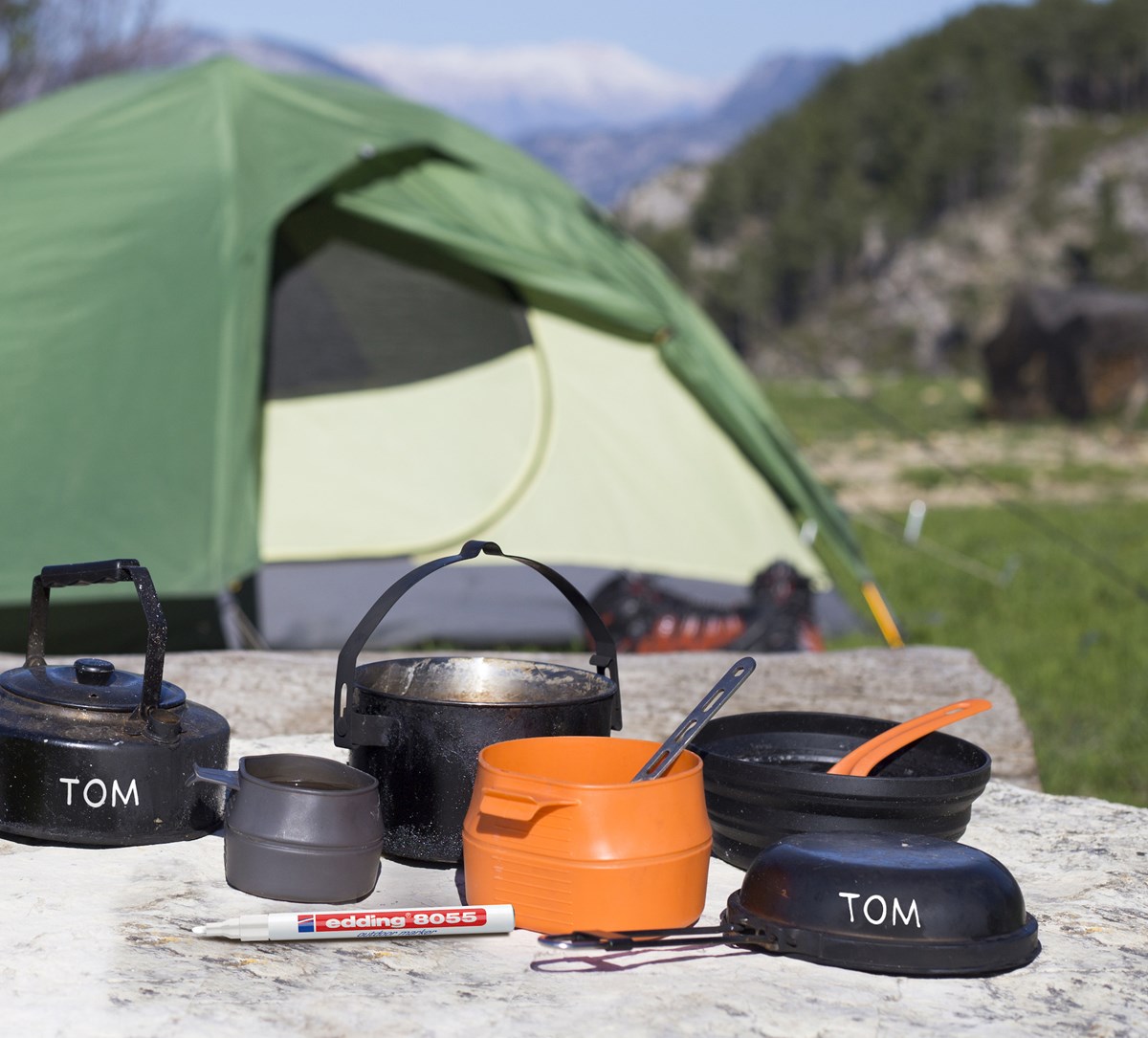 edding 8055 Outdoormarker schwarz, Rundspitze 1-2 mm (Art.-Nr.: 4-8055-1-1001)