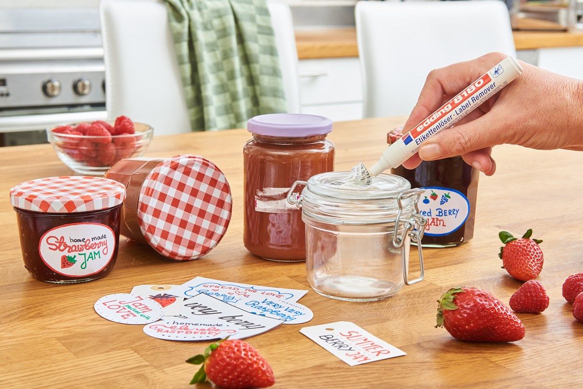 edding 8180 Etikettenlösemarker transparent, Keilspitze 4 mm (Art.-Nr.: 4-8180-1-4)