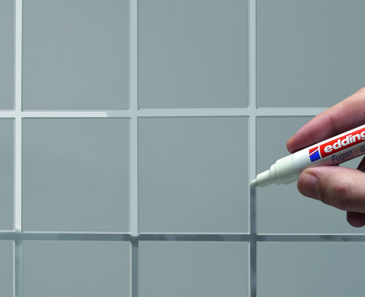 edding 8200 Fugenmarker silbergrau, Rundspitze 2-4 mm (Art.-Nr.: 4-8200-1-4026)