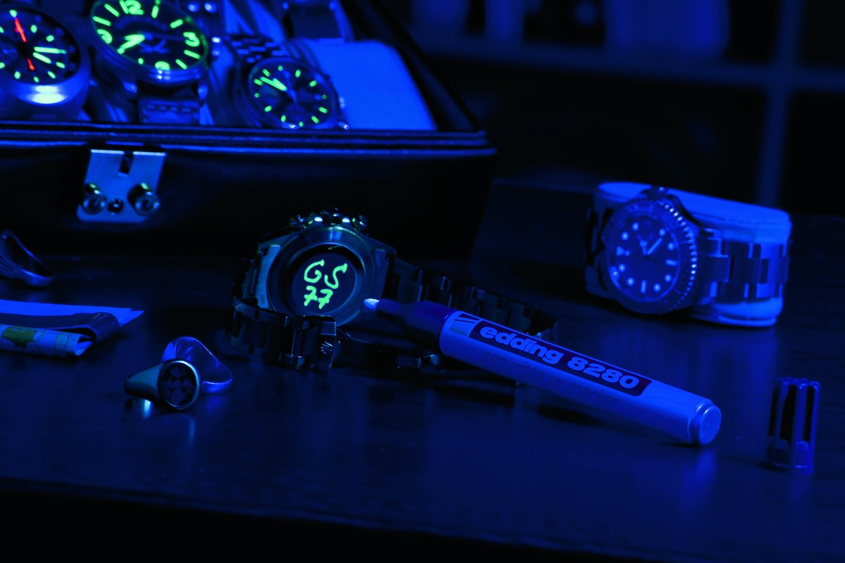 edding 8280 Securitas UV-Marker farblos, Rundspitze 1,5-3 mm (Art.-Nr.: 4-8280100)