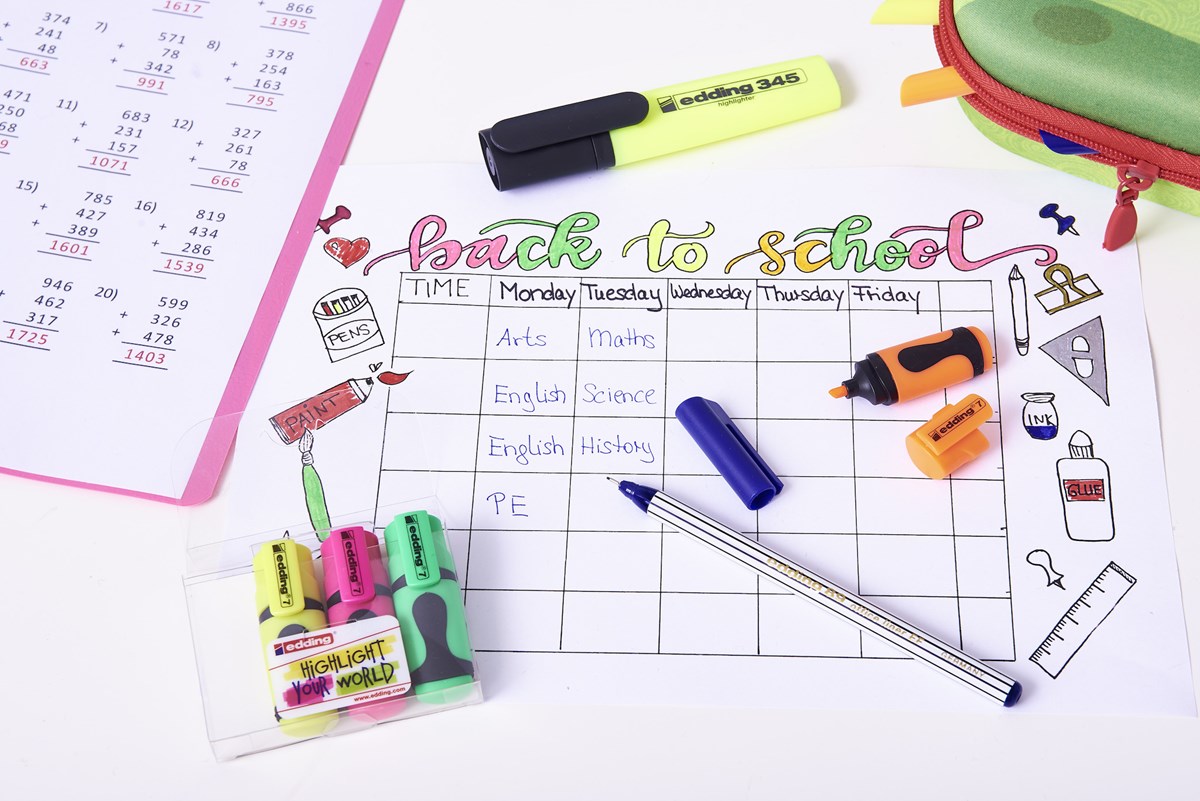 edding 89 EF Office Fineliner EF 10er Set sortiert, Kunststoffspitze 0,3 mm (Art.-Nr.: 4-89-10)