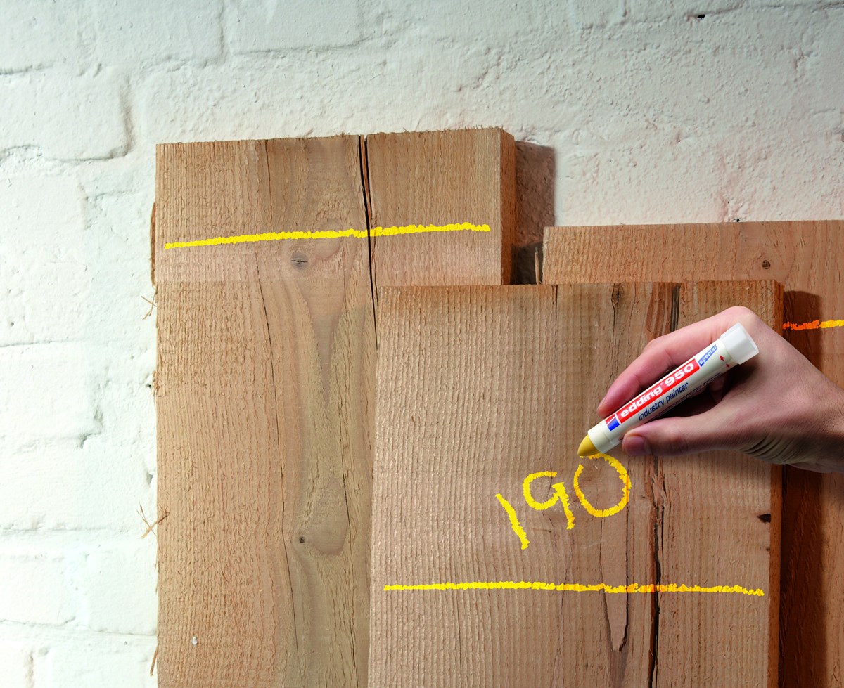 edding 950 Industrie Pastenmarker blau, Pastenspitze bis 10 mm (Art.-Nr.: 4-950003)