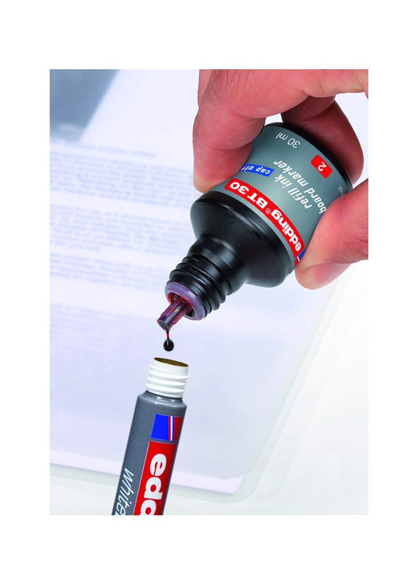 edding BT 30 Nachfülltinte für Whiteboardmarker grün, 30 ml (Art.-Nr.: 4-BT30004)