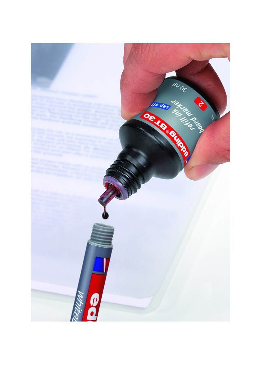 edding BT 30 Nachfülltinte für Whiteboardmarker grün, 30 ml (Art.-Nr.: 4-BT30004)