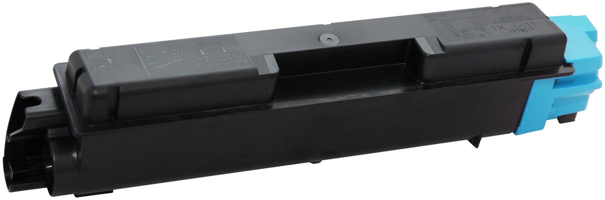 edding Tonerkassette, cyan, kompatibel zu Kyocera TK-590C (Art.-Nr.: 18-5033)