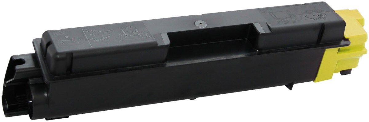 edding Tonerkassette, yellow, kompatibel zu Kyocera TK-590Y (Art.-Nr.: 18-5035)