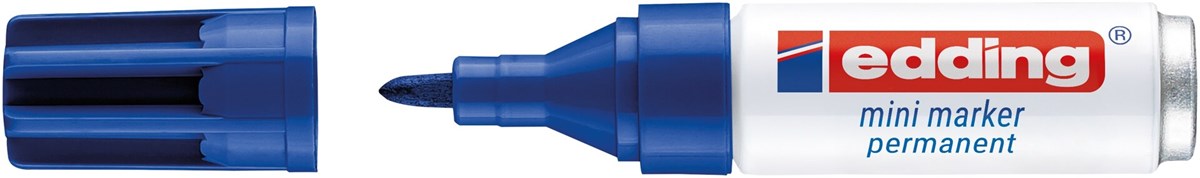 edding 0.5 Permanentmarker blau 10er Pack, Rundspitze 1,5-3 mm (Art.-Nr.: 4-05-10003)