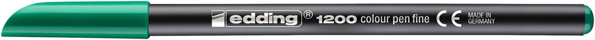 edding 1200 Fasermaler grün, Rundspitze 1 mm (Art.-Nr.: 4-1200004)