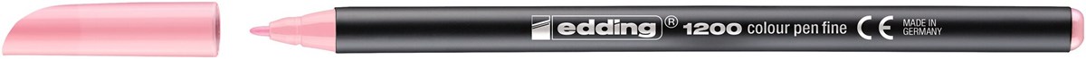 edding 1200 Fasermaler pastell kirschblüte, Rundspitze 1 mm (Art.-Nr.: 4-1200058)