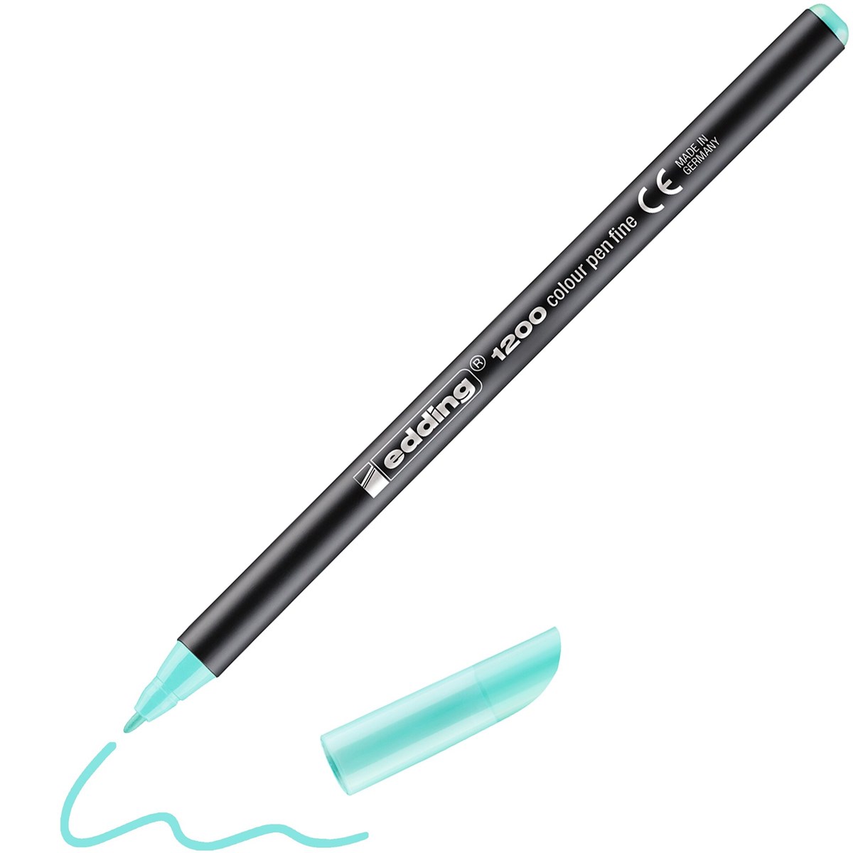 edding 1200 Fasermaler pastell süße minze, Rundspitze 1 mm (Art.-Nr.: 4-1200088)