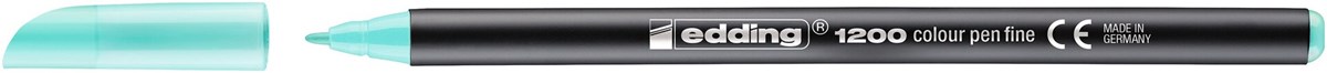 edding 1200 Fasermaler pastell süße minze, Rundspitze 1 mm (Art.-Nr.: 4-1200088)