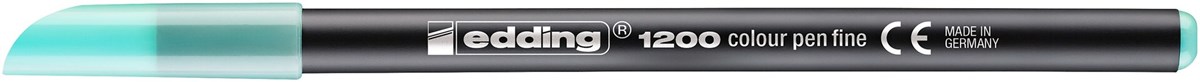 edding 1200 Fasermaler pastell süße minze, Rundspitze 1 mm (Art.-Nr.: 4-1200088)