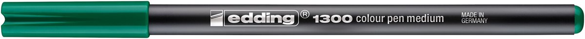 edding 1300 Fasermaler grün, Rundspitze 2 mm (Art.-Nr.: 4-1300004)