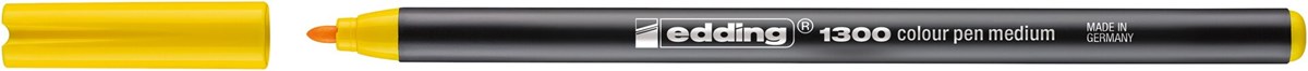 edding 1300 Fasermaler gelb, Rundspitze 2 mm (Art.-Nr.: 4-1300005)