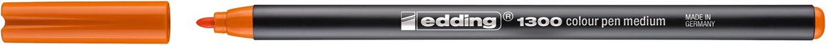 edding 1300 Fasermaler orange, Rundspitze 2 mm (Art.-Nr.: 4-1300006)