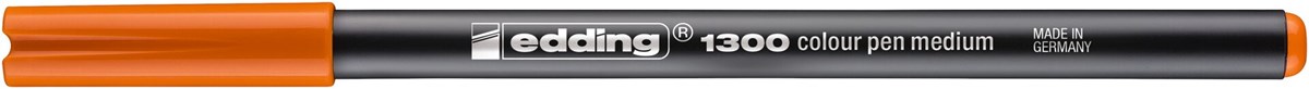 edding 1300 Fasermaler orange, Rundspitze 2 mm (Art.-Nr.: 4-1300006)