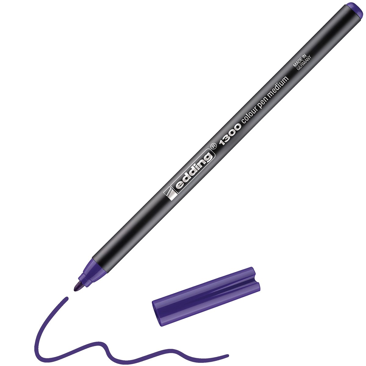 edding 1300 Fasermaler violett, Rundspitze 2 mm (Art.-Nr.: 4-1300008)