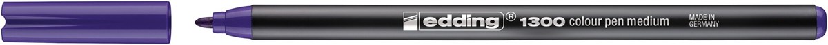 edding 1300 Fasermaler violett, Rundspitze 2 mm (Art.-Nr.: 4-1300008)