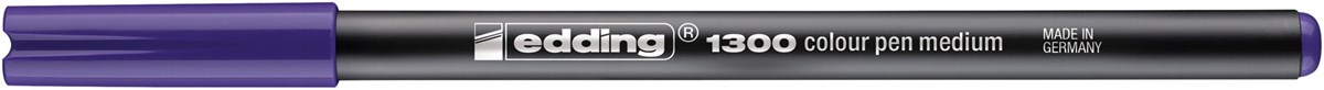 edding 1300 Fasermaler violett, Rundspitze 2 mm (Art.-Nr.: 4-1300008)