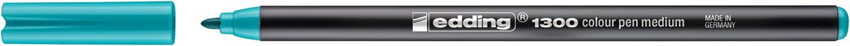 edding 1300 Fasermaler türkis, Rundspitze 2 mm (Art.-Nr.: 4-1300014)