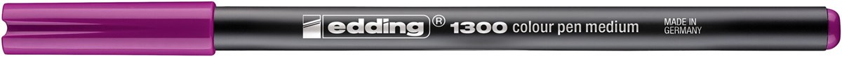 edding 1300 Fasermaler rot-violett, Rundspitze 2 mm (Art.-Nr.: 4-1300020)