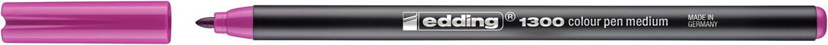 edding 1300 Fasermaler blassviolett, Rundspitze 2 mm (Art.-Nr.: 4-1300031)