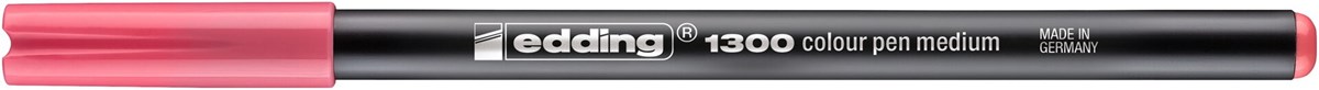 edding 1300 Fasermaler Rosarot, Rundspitze 2 mm (Art.-Nr.: 4-1300035)
