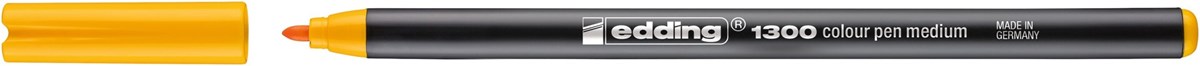 edding 1300 Fasermaler brillantgelb, Rundspitze 2 mm (Art.-Nr.: 4-1300043)