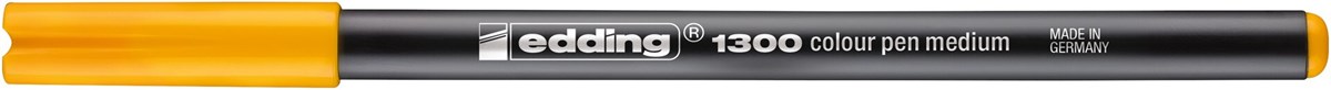 edding 1300 Fasermaler brillantgelb, Rundspitze 2 mm (Art.-Nr.: 4-1300043)